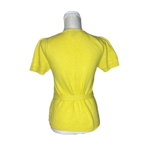 French Connection Angora & Lambswool Short Sleeve Sweater Top - Picture 4 of 13